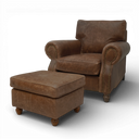 Handmade Hepburn Vintage Leather Armchair | British Made