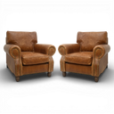 Handmade Hepburn Vintage Leather Armchair | British Made