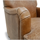 Howard Armchair – Distressed Vintage Leather, Handmade in Britain
