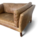 Groucho Handmade Deep Seated Leather Sofa | British Made