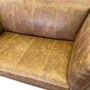 Groucho Handmade Deep Seated Leather Sofa | British Made