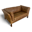 Groucho Distressed Vintage Leather Sofa — 2, 3 & 4 Seater