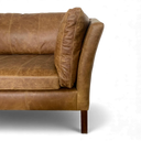 Groucho Handmade Deep Seated Leather Sofa | British Made