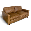 Gatsby Deep Seated Sofa — Distressed Vintage Leather