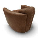 Jet Handmade Mid-Century Leather Armchair | British Made