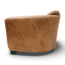 Jet Handmade Mid-Century Leather Armchair | British Made