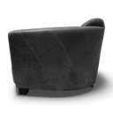 Jet Handmade Mid-Century Leather Armchair | British Made