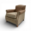 Handmade Burlington Harris Tweed Club Armchair | British Made