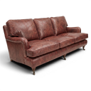 Harris Handmade Vintage Leather Sofa – British Made