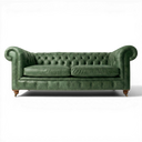 Hunter Handmade Vintage Leather Chesterfield Sofa