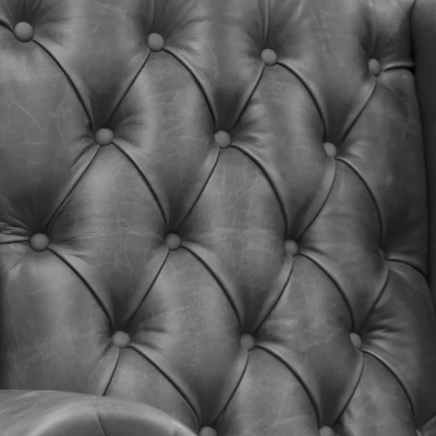 Distressed Vintage Leather: Grey