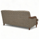Howie Handmade Sofa in Harris Tweed and Distressed Vintage Leather