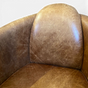 Original Halo Rocket Aviation Chair in Tan Leather