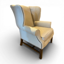 Halo Downing Wingback Armchair – 100% Linen
