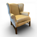 Halo Downing Wingback Armchair – Linen