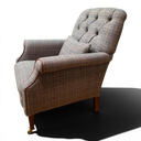 Tetrad Bowmore Harris Tweed Armchair – Vintage Style British Armchair