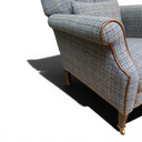 Tetrad Bowmore Harris Tweed Armchair – Vintage Style British Armchair