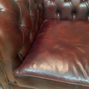 Original Old Boot Judge Chesterfield Sofa – Vintage Dark Tan Leather Sofa