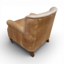 Wilder Handmade Distressed Vintage Leather Club Armchair – British Made