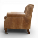 Wilder Handmade Distressed Vintage Leather Club Armchair – British Made