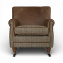Wilder Handmade Harris Tweed Club Armchair – British Made