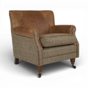 Wilder Handmade Harris Tweed Club Armchair – British Made
