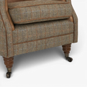 Wilder Handmade Harris Tweed Club Armchair – British Made