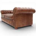 The Chester Handmade Vintage Leather Chesterfield Sofa – British Made