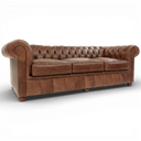 The Chester Handmade Vintage Leather Chesterfield Sofa – British Made