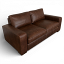 Urban Deep Seated Sofa — Distressed Vintage Leather